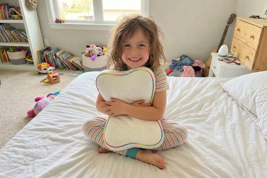 Deeper sleep,
fewer wake-ups, better mornings
